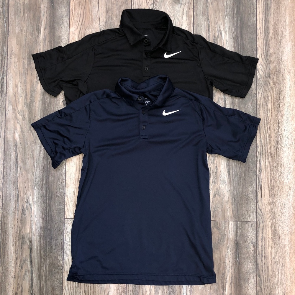 Bundle- Boys Golf Dri-Fit Polo Nike Size M